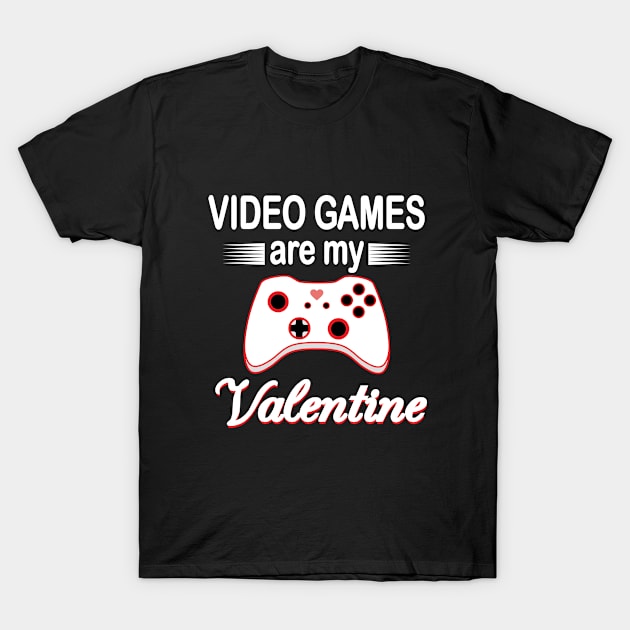 Gamer Valentines T-Shirt by othmane4